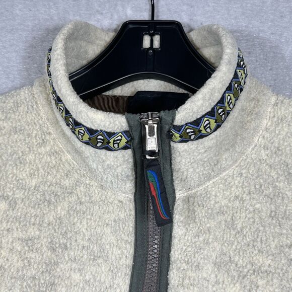 Vintage Birkenstock Employee Jacket Uniform Worker Fleece Polartec Women’s Large - Picture 5 of 14